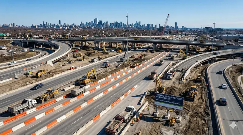 Ontario's $223B Infrastructure Boom: Megaprojects